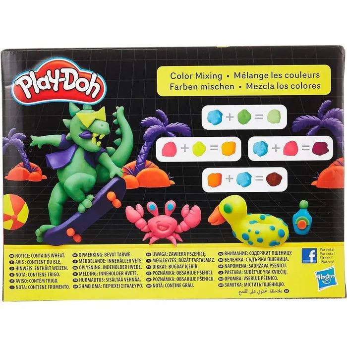 Play-Doh Neon Modeling Compound 8-Pack for Kids