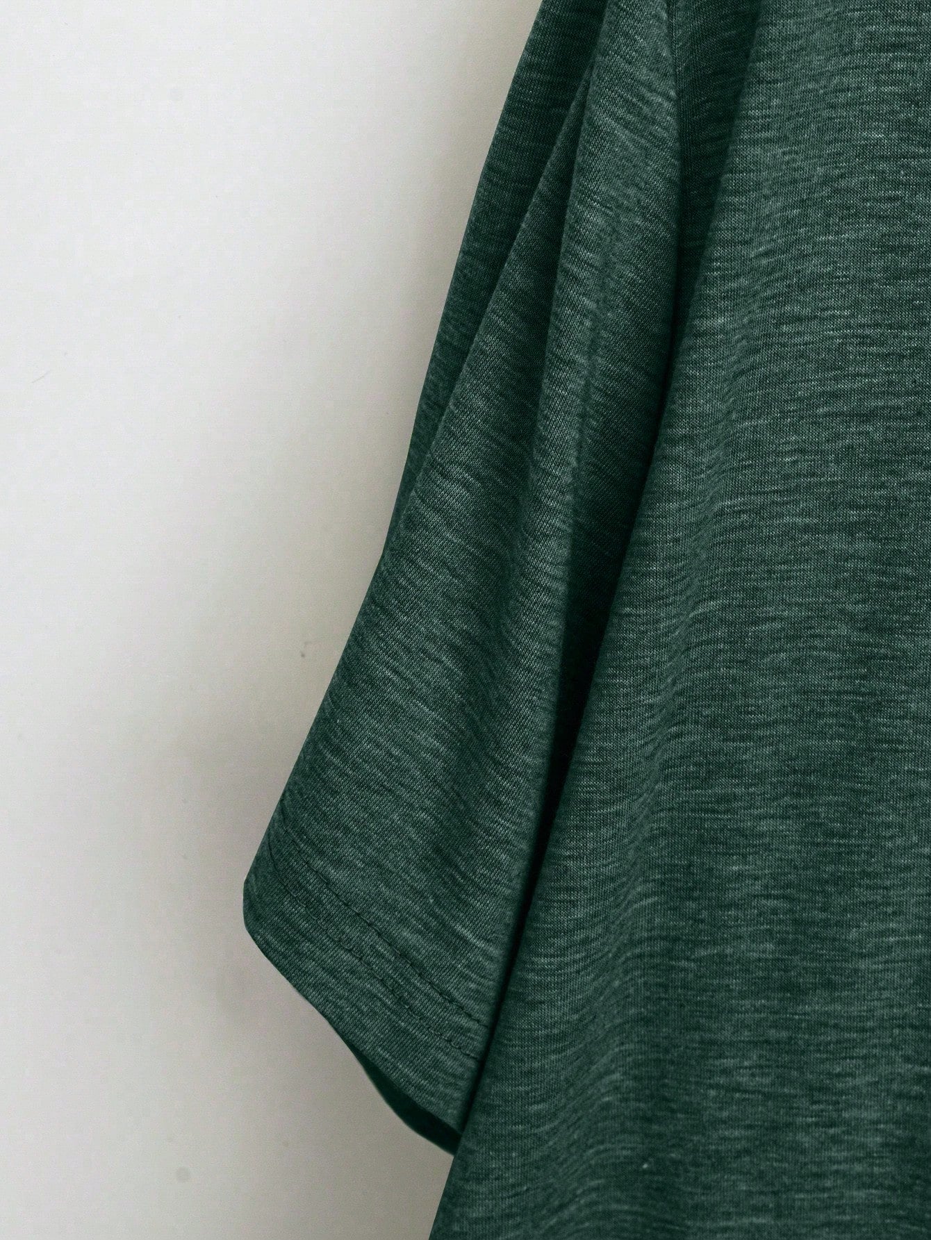 Plus Size V-Neck Short Sleeve Simple Casual Top