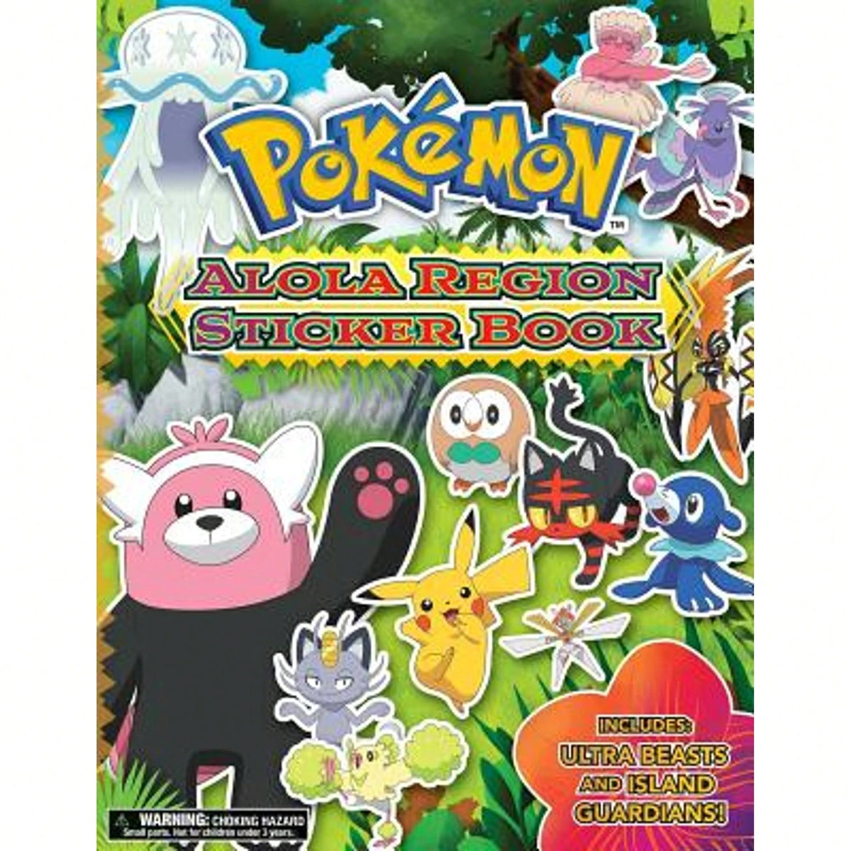Pokémon Alola Region Sticker Book (Paperback) By The Pokemon Company International