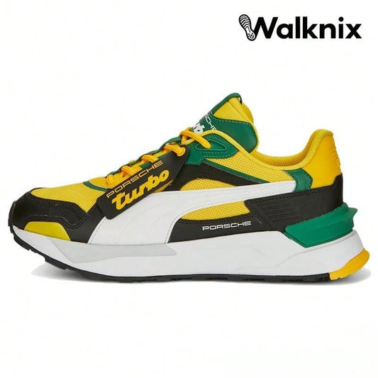 Porsche Legacy X Puma Mirage Sport Asphalt 'Lemon Chrome' Yellow White Wine Sneakers Men 307462-03