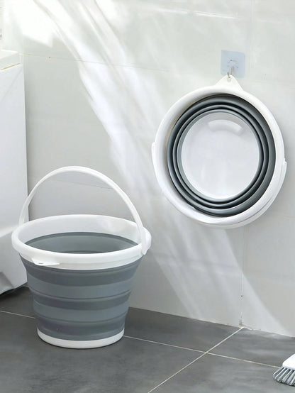 Portable Collapsible Plastic Bucket Foldable Car Wash Basin Fishing Pail Water Storage Bucket Washbasin Laundry Tub Dishwashing Bucket Shower Basin For Camping Outdoor For Women Mom Wedding College Do