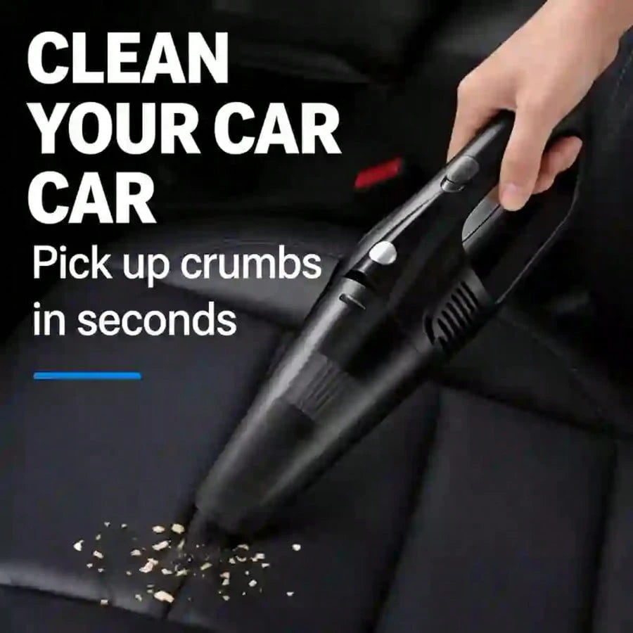 Portable Cordless Car Vacuum Cleaner: 7kPa Strong Suction, Low Noise, Multiple Attachments; Suitable For Home, Car, And Pet Hair Cleaning.