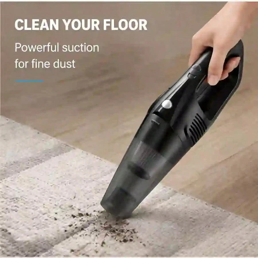 Portable Cordless Car Vacuum Cleaner: 7kPa Strong Suction, Low Noise, Multiple Attachments; Suitable For Home, Car, And Pet Hair Cleaning.