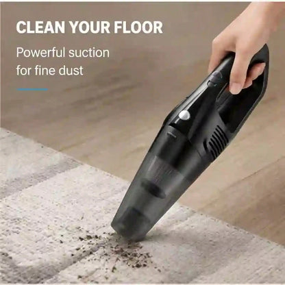Portable Cordless Car Vacuum Cleaner: 7kPa Strong Suction, Low Noise, Multiple Attachments; Suitable For Home, Car, And Pet Hair Cleaning.