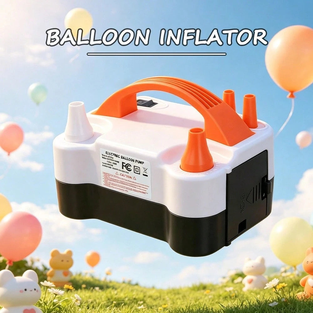 Portable Electric Balloon Pump/Electric Balloon Inflator Decoration, Suitable For Halloween Parties, Gifts, Wedding Celebrations, Holiday Party Decoration, Balloon Pump