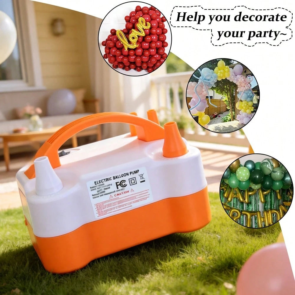 Portable Electric Balloon Pump/Electric Balloon Inflator Decoration, Suitable For Halloween Parties, Gifts, Wedding Celebrations, Holiday Party Decoration, Balloon Pump