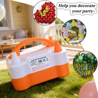 Portable Electric Balloon Pump/Electric Balloon Inflator Decoration, Suitable For Halloween Parties, Gifts, Wedding Celebrations, Holiday Party Decoration, Balloon Pump