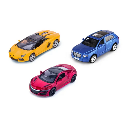 Power Joy Vroom Vroom Diecast Unif. Licensed 1/64 3-pieces