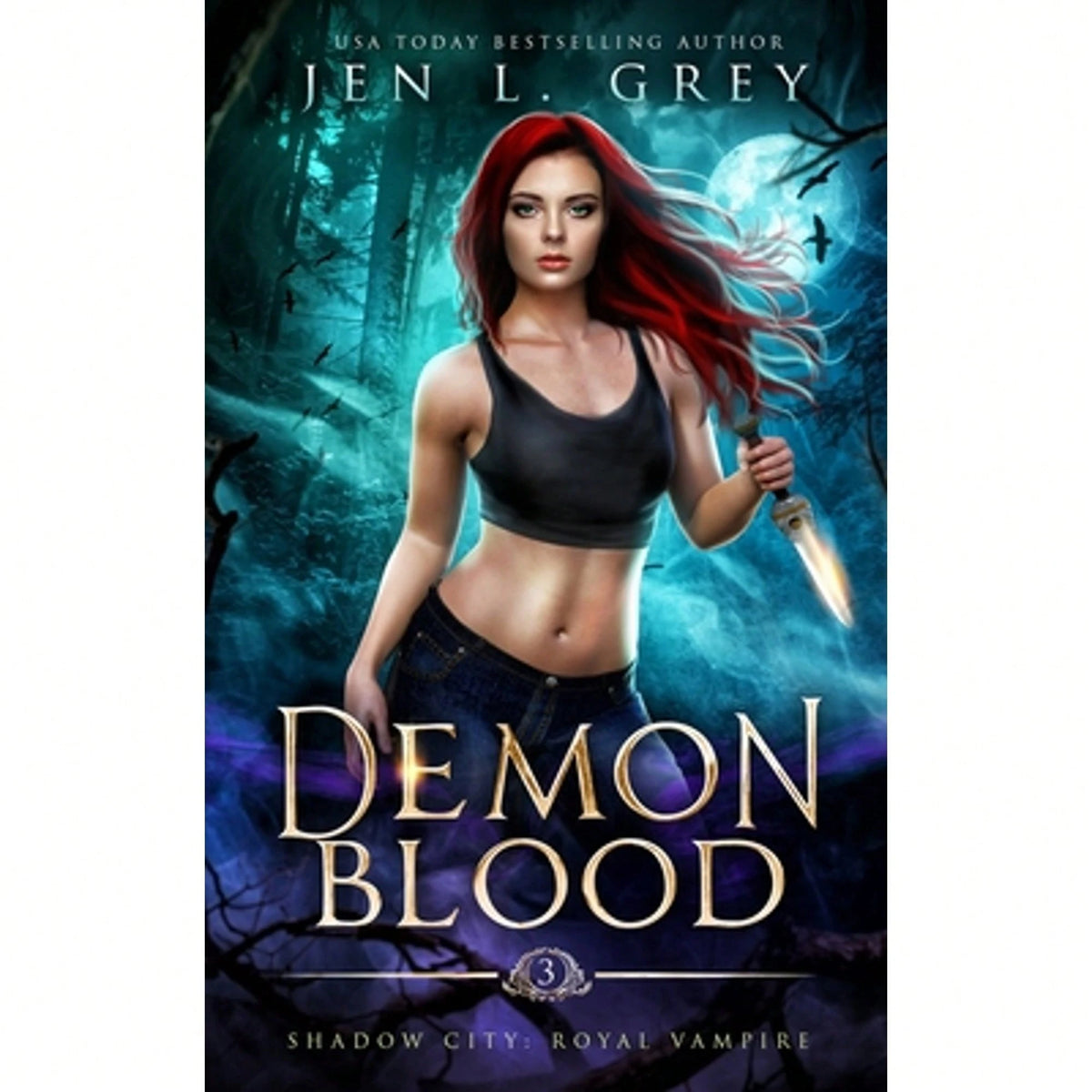 Pre-Owned Demon Blood (Paperback) By Jen L Grey