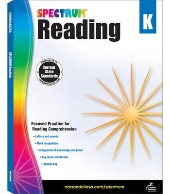 Pre-Owned Spectrum Reading Workbook, Grade K: Volume 19 (Paperback) By Spectrum