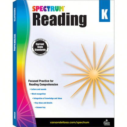 Pre-Owned Spectrum Reading Workbook, Grade K: Volume 19 (Paperback) By Spectrum