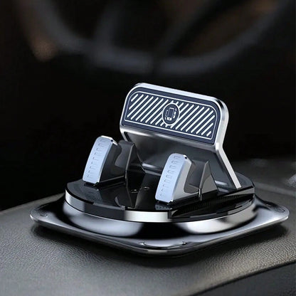 REMAX Dashboard Phone Holder With Strong Suction Base, Stable Anti Shake Smartphone Stand, 360° Rotatable Car Mount, Adjustable Desktop Phone Stand For Navigation, Driving, Office Desk, IPhone And And