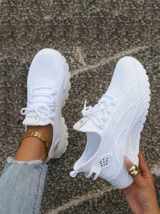 Retro Mesh Sneakers For Men & Women. Low-Top Lace-Up With Ankle Support, Non-Slip EVA Sole, Lightweight For Sports & All-Season Wear