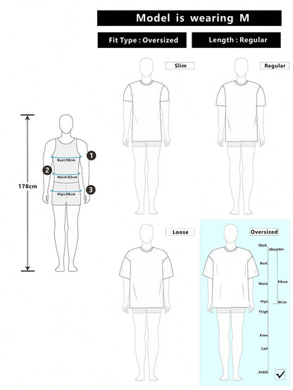 ROMWE MEN Prep Spring Casual Graphic Men'S Casual Loose Contrast Stripe Long Sleeve Polo Shirt