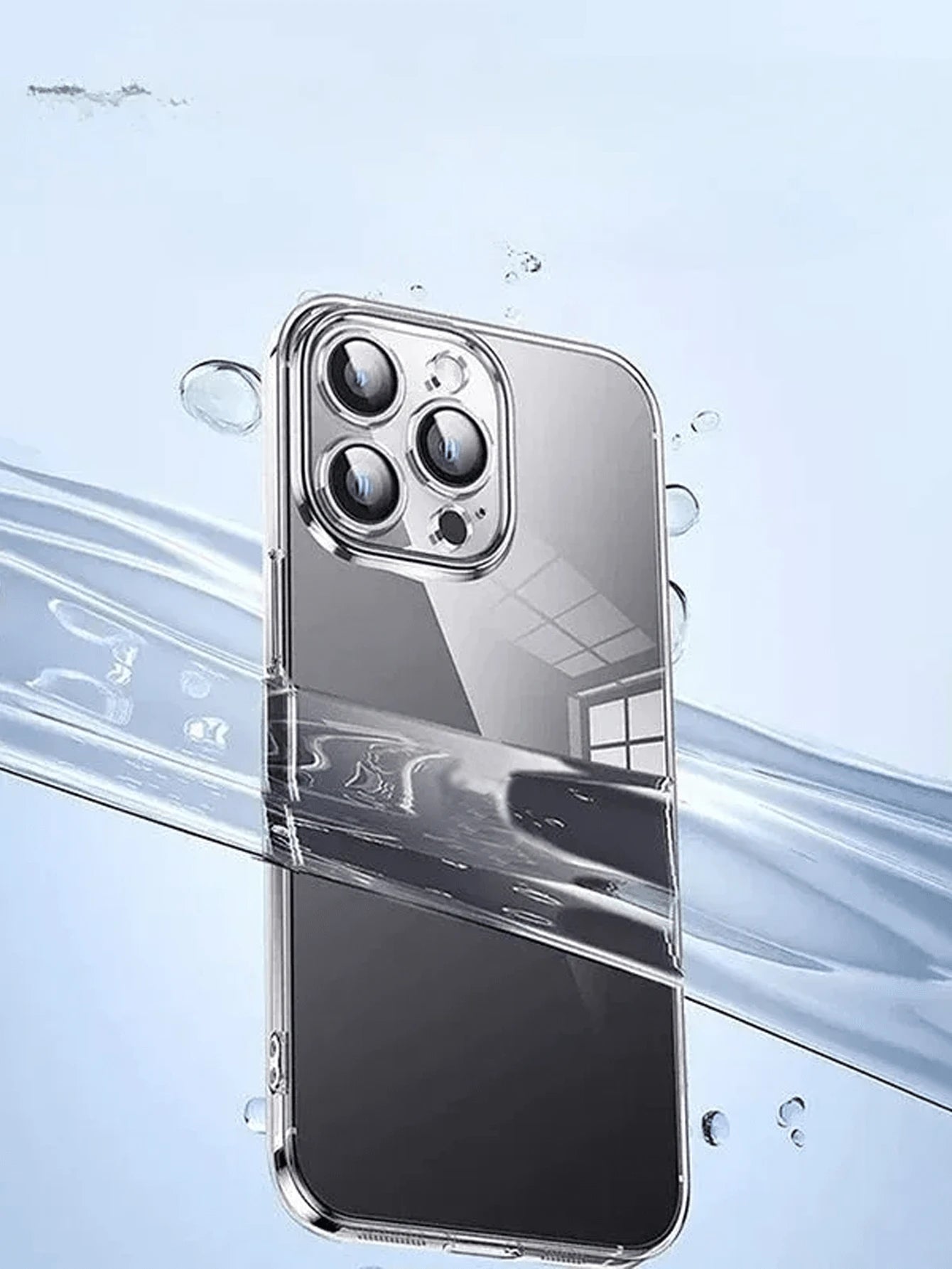 Silicone Screen Protection Solid Color Ultra-Thin Transparent Soft Phone Case Compatible With IPhone 16 15 14 13 12 11 Pro Max Plus Mini Clear Back Cover Case Compatible With SE3 SE2 8 7 6 Plus Waterp