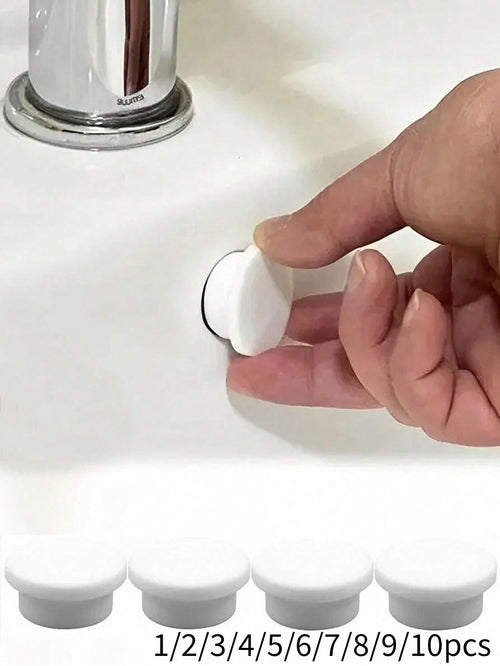 Sink Overflow Cover- Decorative Cover For Kitchen & Bathroom Sinks- Fits Sinks And Basins- Easy Installation- Ideal Home & Bathroom Decor Gift, Suitable For Autumn And Back To School Season