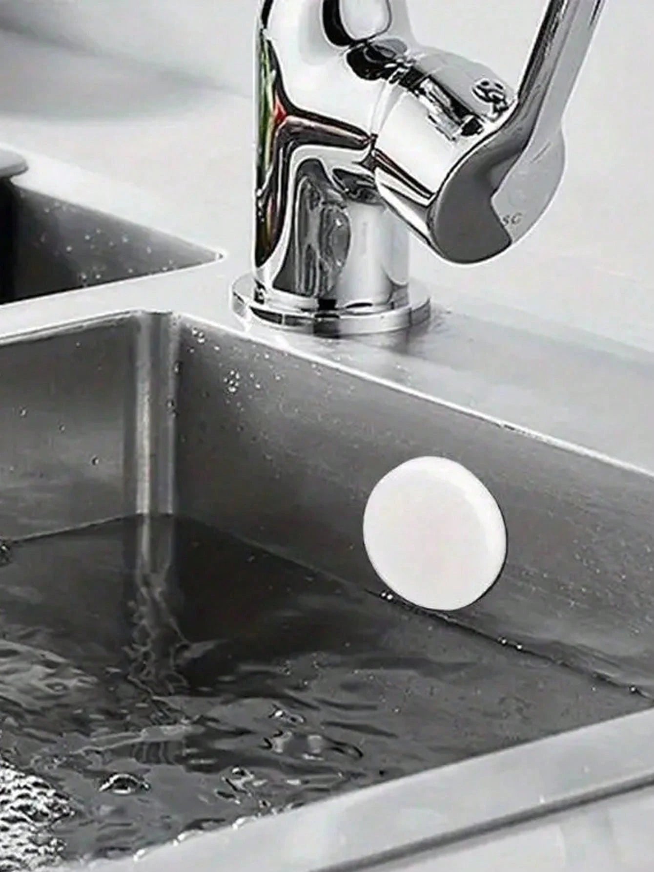 Sink Overflow Cover- Decorative Cover For Kitchen & Bathroom Sinks- Fits Sinks And Basins- Easy Installation- Ideal Home & Bathroom Decor Gift, Suitable For Autumn And Back To School Season