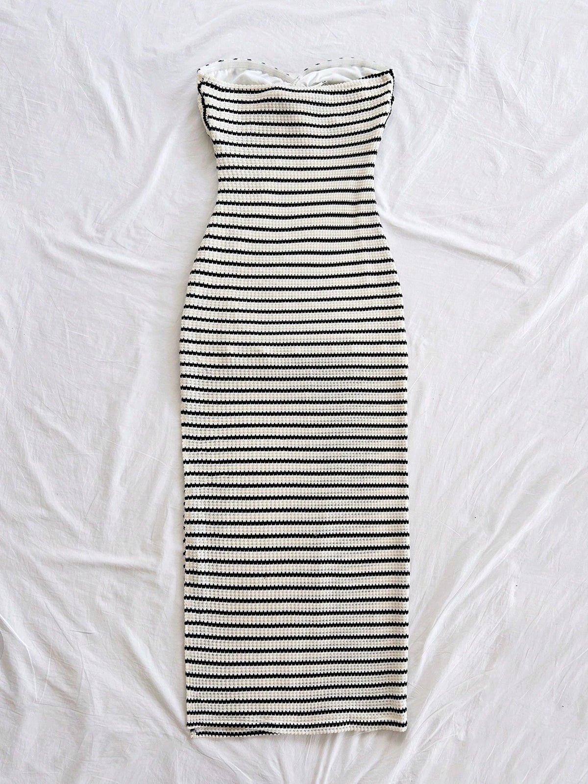 Soleia Long Summer Dress For Women Elegant Striped Casual Vacation, Party, Date, Winter Spring Outfit Valentine's Day Beach Birthday,No Breast Pads