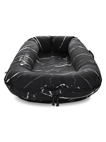 SPARE COVER (DELUXE+) Black Marble-Print