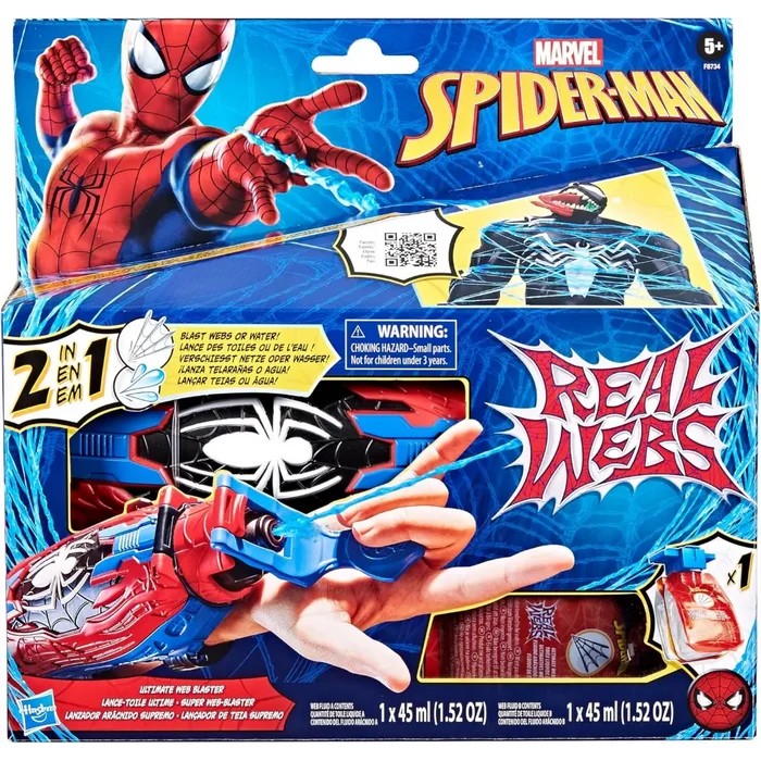 Spider-Man Real Webs Ultimate Web Blaster Role Play Toy