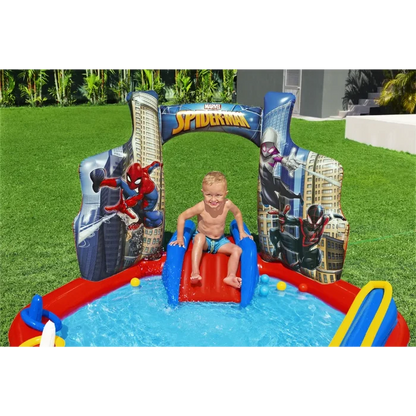 Spiderman Inflatable Play Center 2.11 m x 2.06 m x 1.27 m
