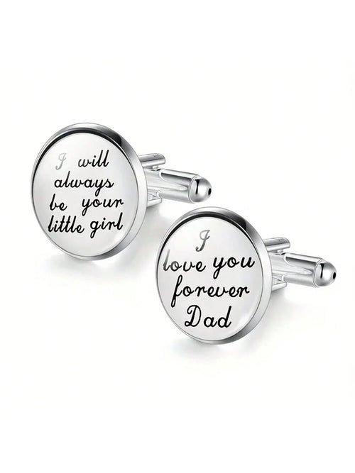 suteyi Heartfelt Wedding Cufflinks- Fashionable Father's Day & Special Occasion Gift Valentines