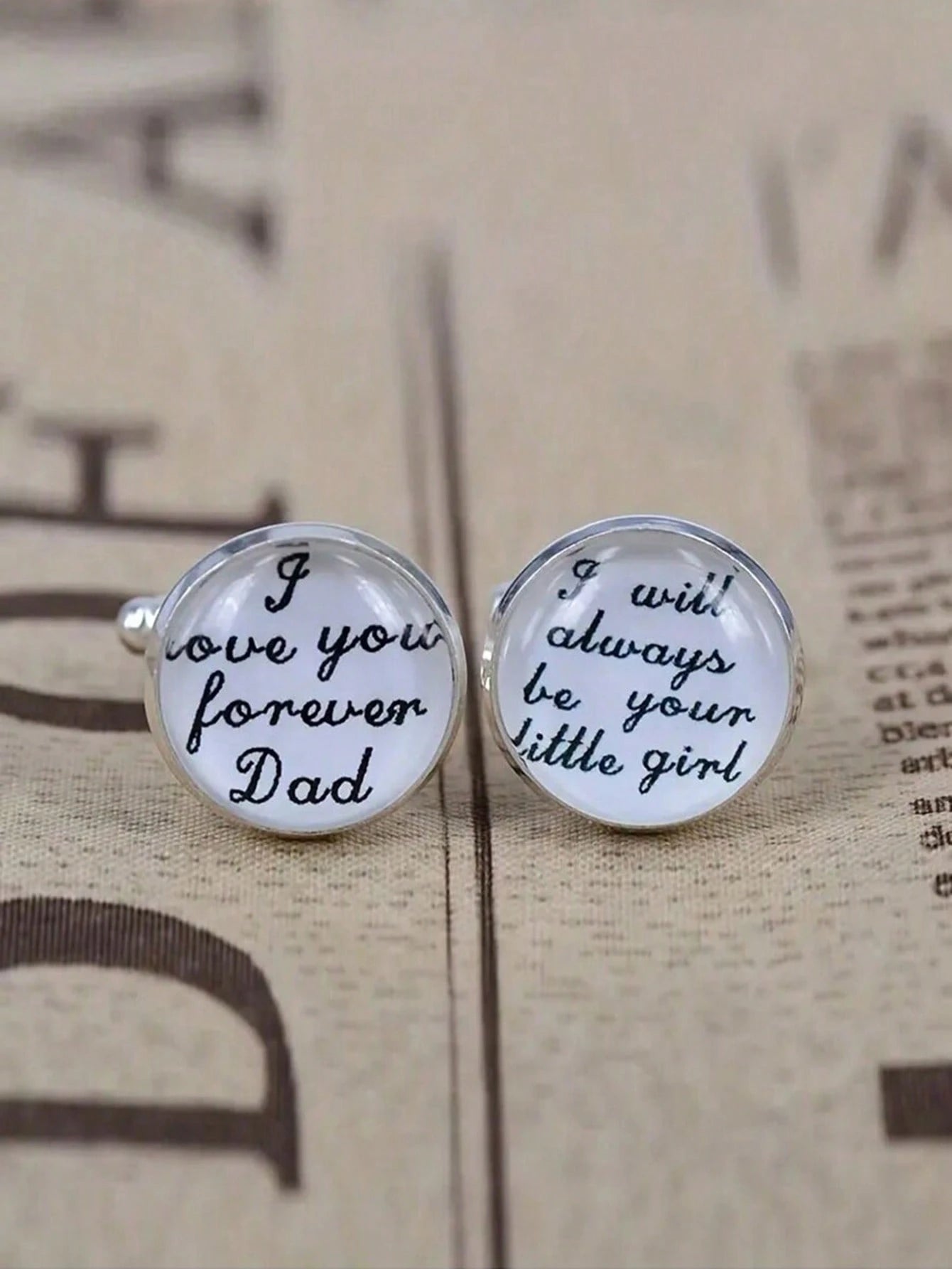 suteyi Heartfelt Wedding Cufflinks- Fashionable Father's Day & Special Occasion Gift Valentines