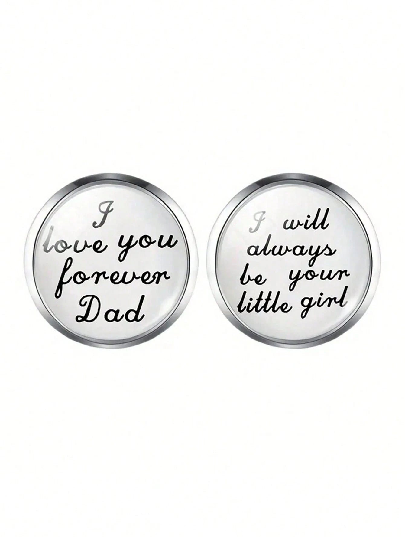 suteyi Heartfelt Wedding Cufflinks- Fashionable Father's Day & Special Occasion Gift Valentines