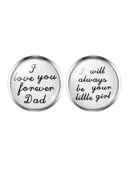 suteyi Heartfelt Wedding Cufflinks- Fashionable Father's Day & Special Occasion Gift Valentines