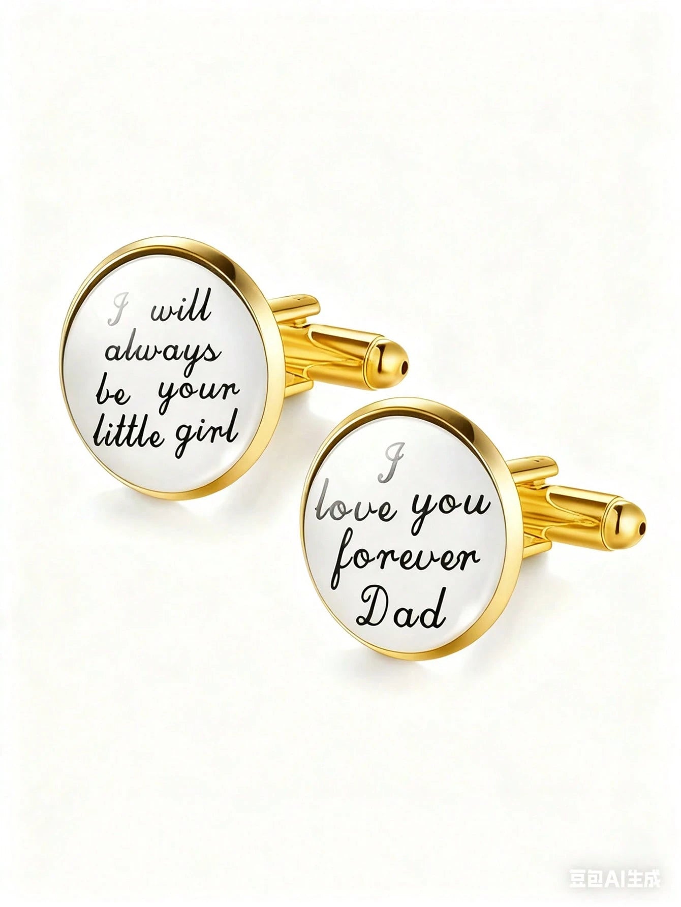 suteyi Heartfelt Wedding Cufflinks- Fashionable Father's Day & Special Occasion Gift Valentines