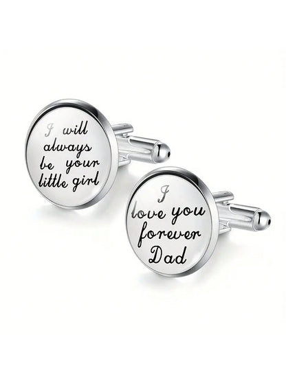 suteyi Heartfelt Wedding Cufflinks- Fashionable Father's Day & Special Occasion Gift Valentines