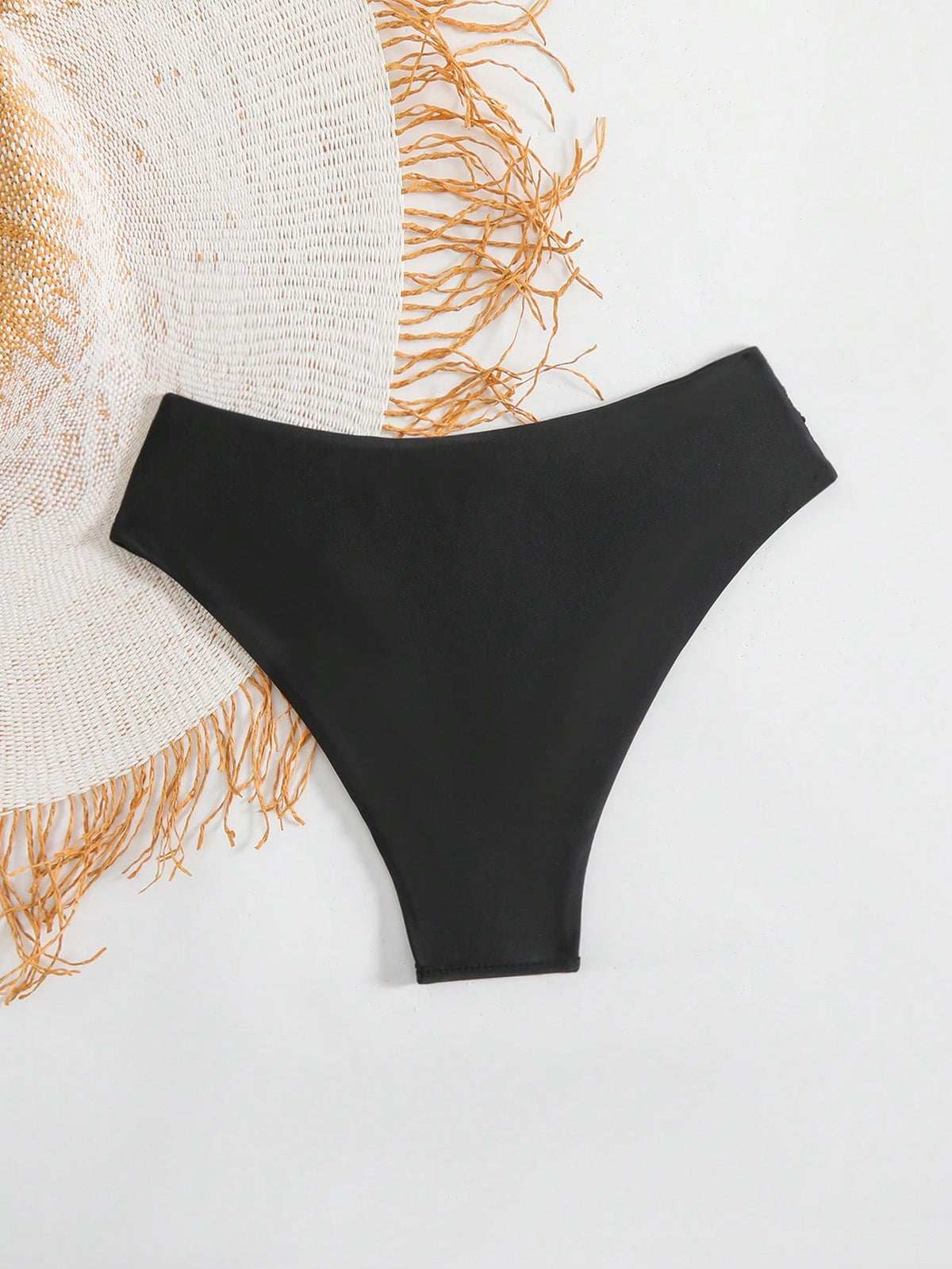 Swim Basics Summer Women's Sexy V-Shape Bikini Bottom, Minimalist & Fashionable For Casual Daily Wear