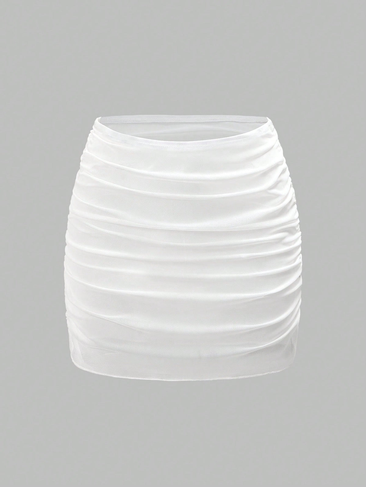 Swim Chiccia 2026SS Best-Selling White Combo Discounted Vacation Beach Club Party Casual Sexiest Cute Women Coverup Skirt Set Summer