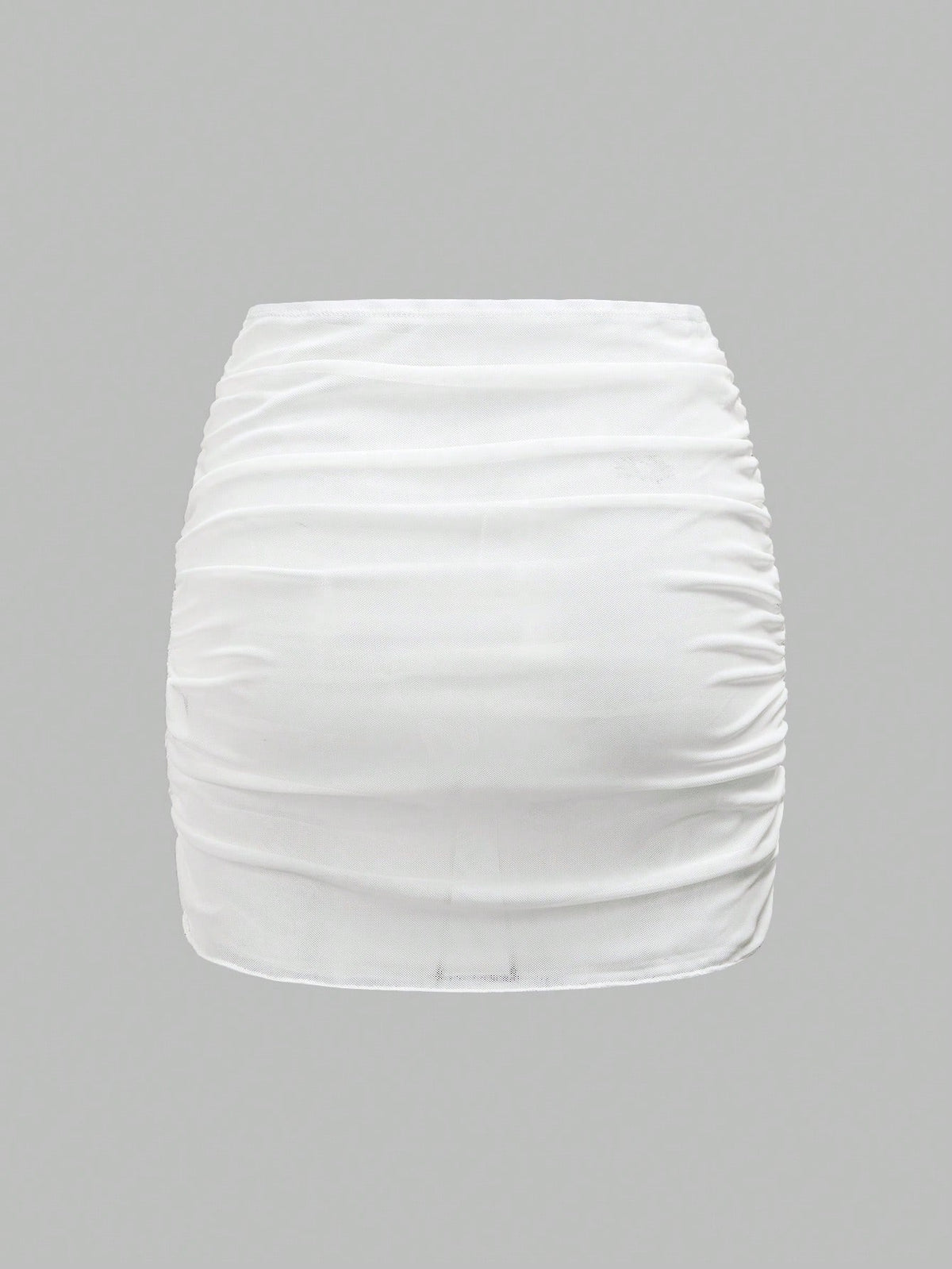 Swim Chiccia 2026SS Best-Selling White Combo Discounted Vacation Beach Club Party Casual Sexiest Cute Women Coverup Skirt Set Summer