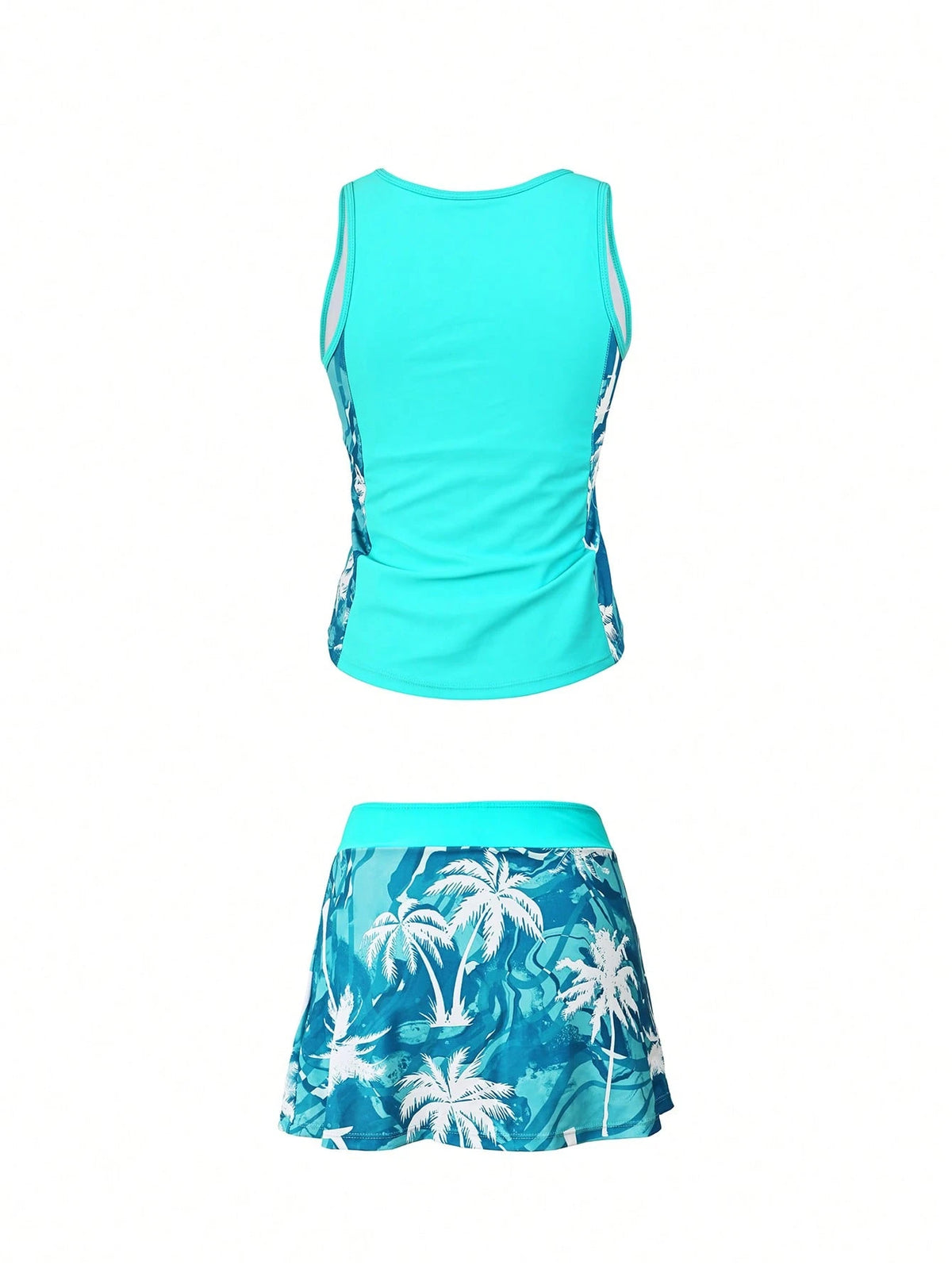 Swim Lushoire New Fashion Printed Slimming Beach Outfit, Swimsuit Set For Women For Summer Beach Vacation