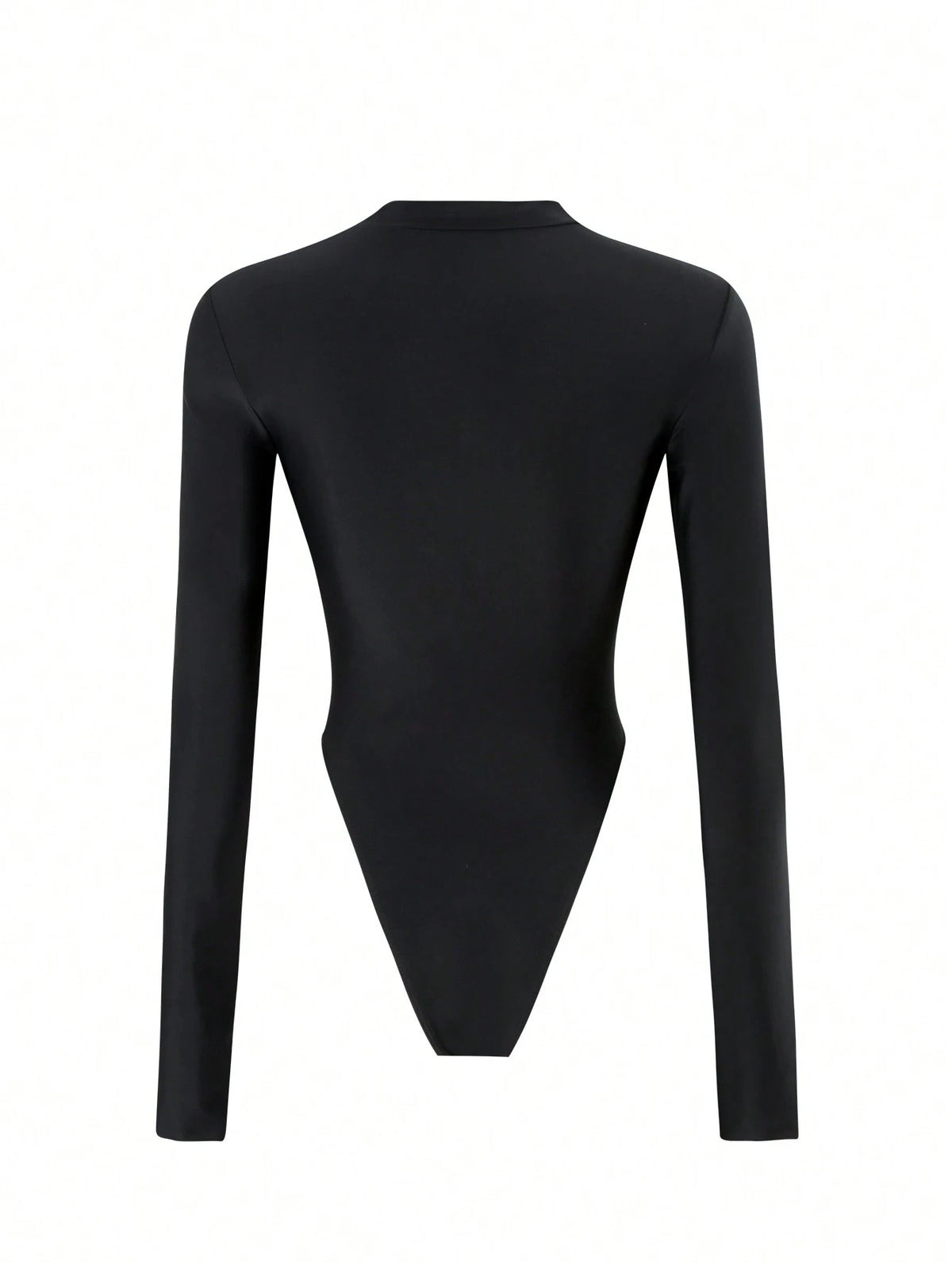 Swim SPRTY Springbreak Sports Style New Black Zip-Up Long Sleeve Fingerless Rash Guard For Women For Summer Beach Vacation
