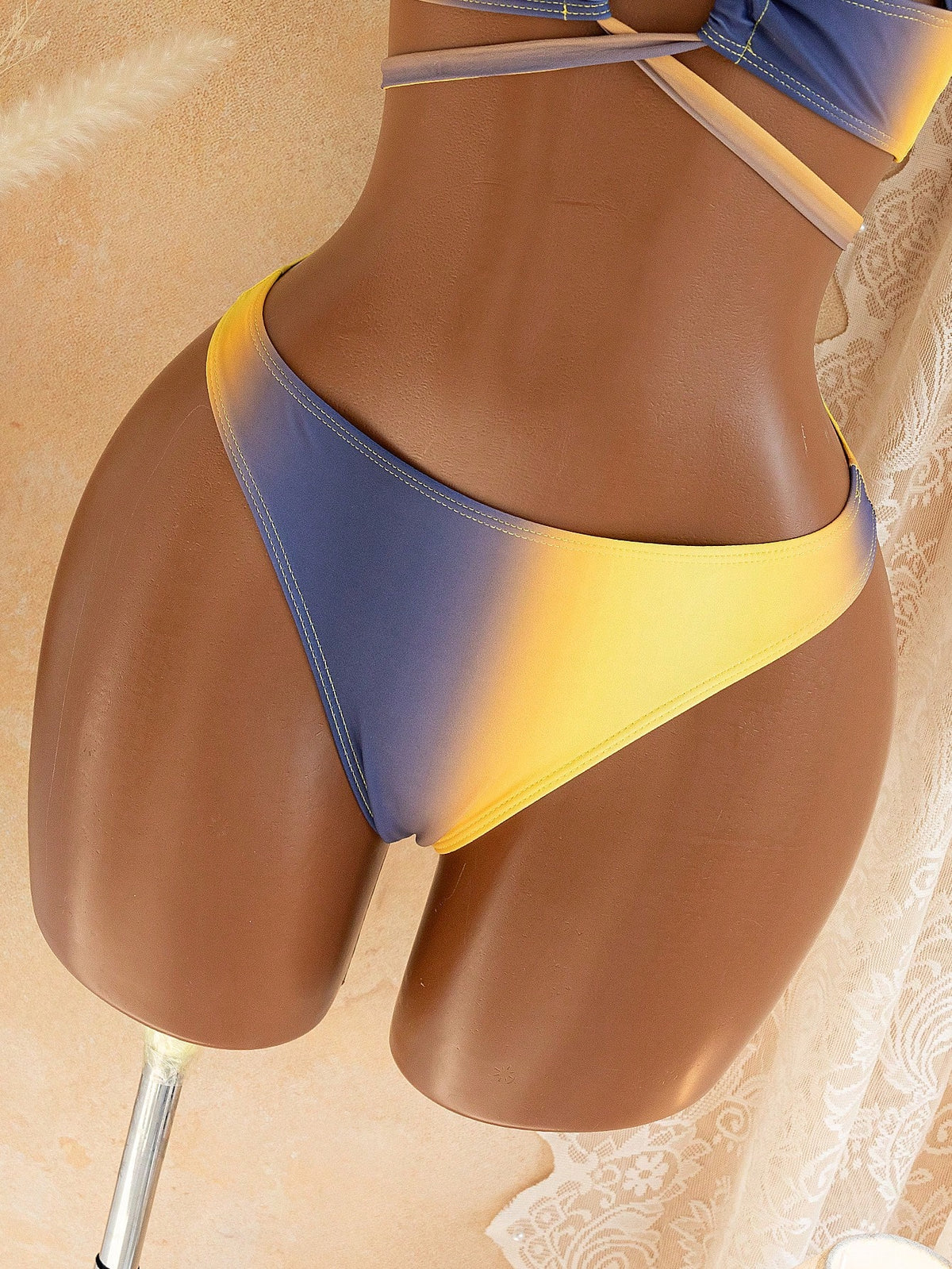 Swim Vcay Summer Outfits For Women Tie Dye Bikini Set For Summer With Beach Skirt