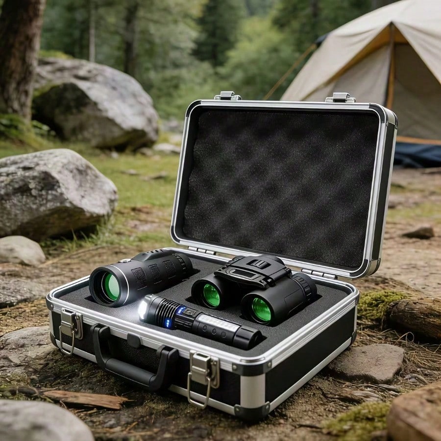 Unleash Precision And Power-This Professional Monocular Set Is Designed For Modern Explorers And Is Ideal For Hiking, Birdwatching, And Attending Concerts.