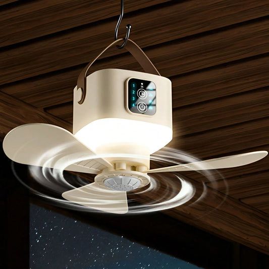 USB Rechargeable Mini Desk Fan, Portable Small Fan For Dorm, Home, Desktop, Outdoor Camping