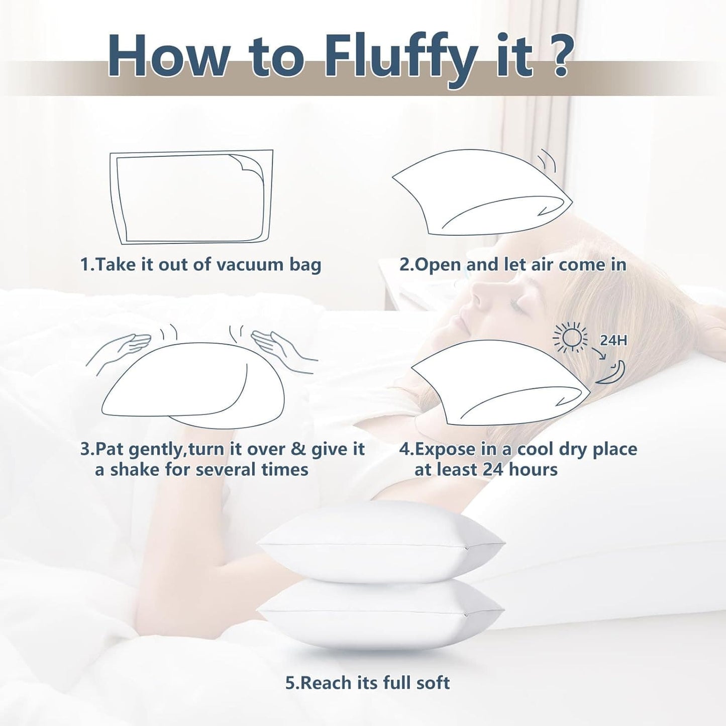 White Square Pillow Set Of 4-Sofa Pillow, Soft Fabric, Suitable For Bed Or Sofa Use-Bedding, Home Decoration, Dormitory Sleep Protection, Daily Use, Simple Appearance, Can Be Patted Or Dried At Low Te