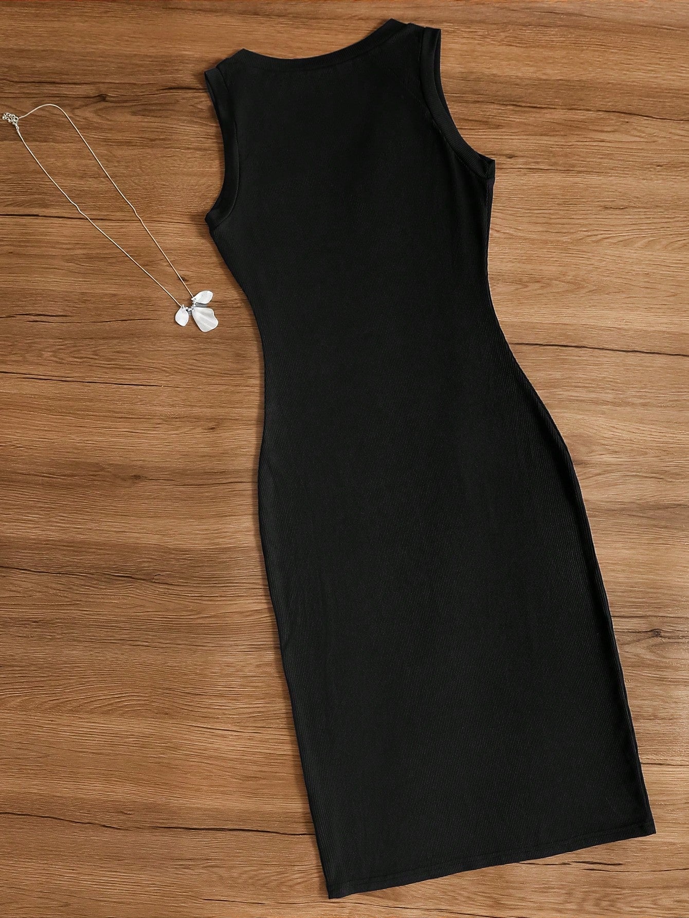 Women's Red Elegant Casual Knit Slit Bodycon Dress, Suitable For Valentine's Day, Vacation, Wedding, Birthday Party, Date, Spring/Summer