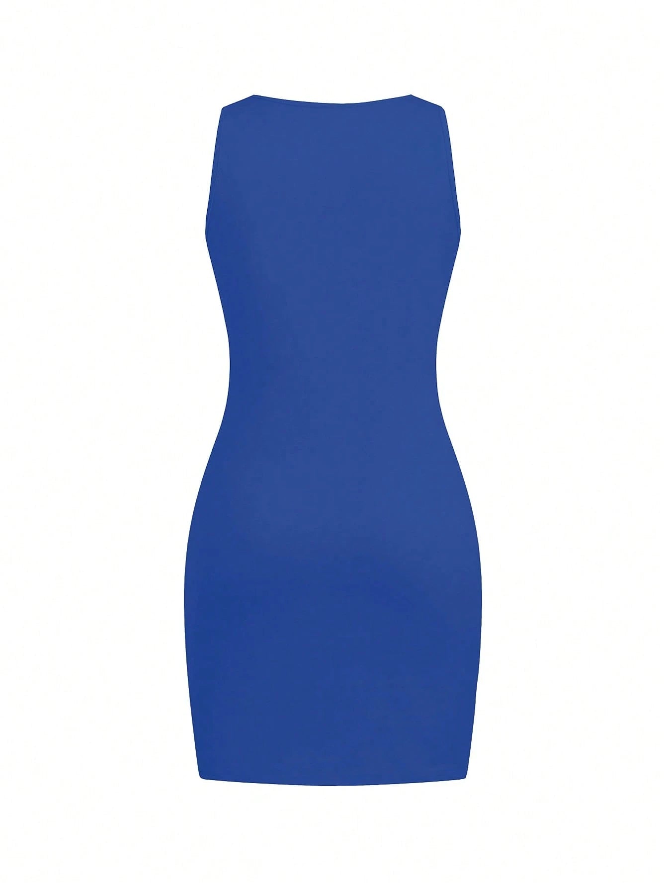 Women Summer Casual Plain Sleeveless T-Shirt And Dress, Slim Fit Tank Top And Form-Fitting Dress, Beach/Holiday Outfit Party Elegant