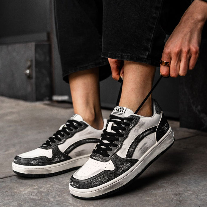 Women's Cross Court | Black x White