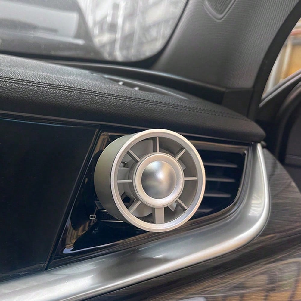 YAIUZGOO Portable USB Car Vent Fan With Hook Clip – 360° Rotatable Mini Cooling Fan For SUV, Truck, Van & RV, Powerful Quiet Airflow, No Battery Needed, Summer Car Accessories Gift
