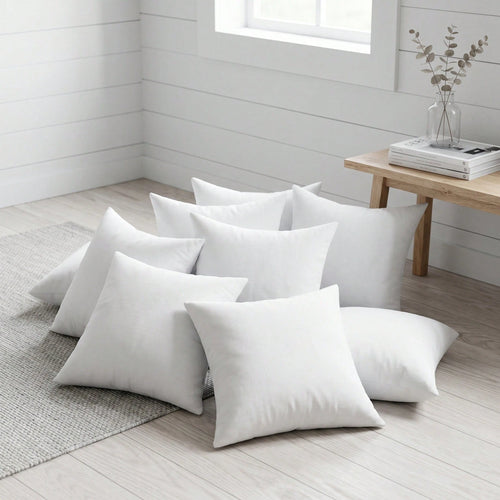 YUNDO White Label Pillow Core, Suitable For Sofa Cushions, Bed Seat Cushions And Outdoor Chairs. Available In Various Sizes: 18x18 Inches, 20x20 Inches, 12x20 Inches And 22x22 Inches. High Filling Den